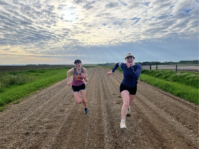 Emma running