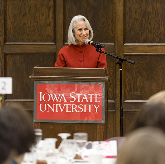 Lynn Povich visited Iowa State as the 2016 Mary Louise Smith Chair in Women and Politics.