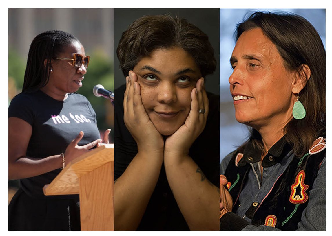 Tarana Burke, Roxane Gay and Winona LaDuke