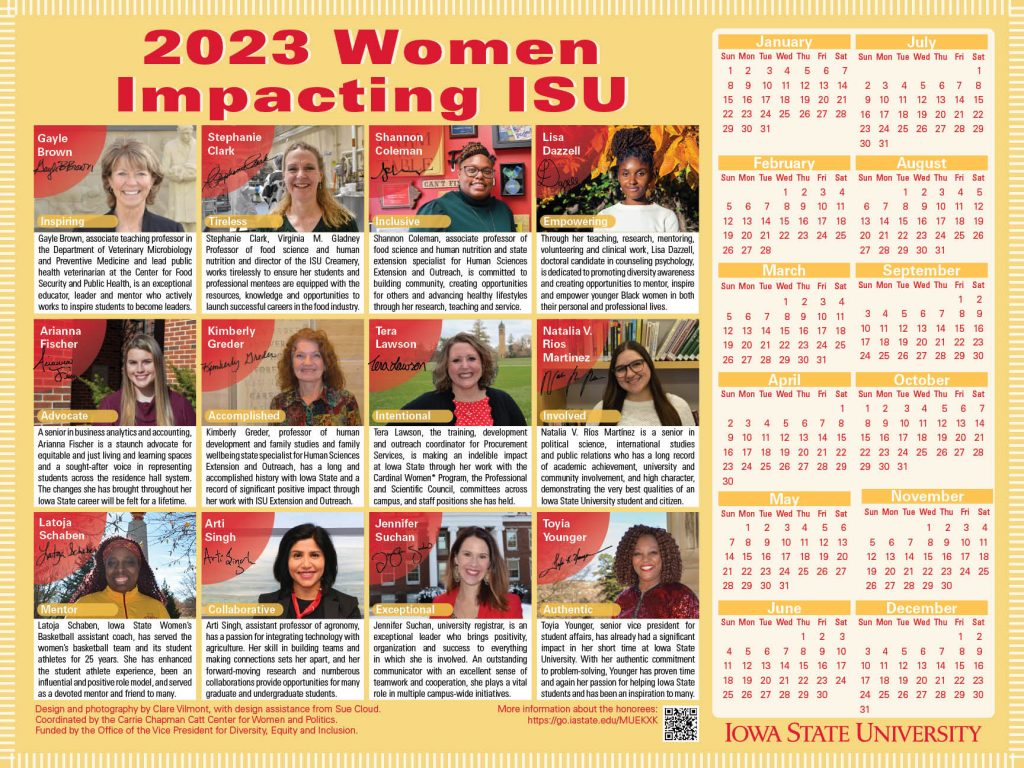 2023 • Carrie Chapman Catt Center for Women and Politics • Iowa State