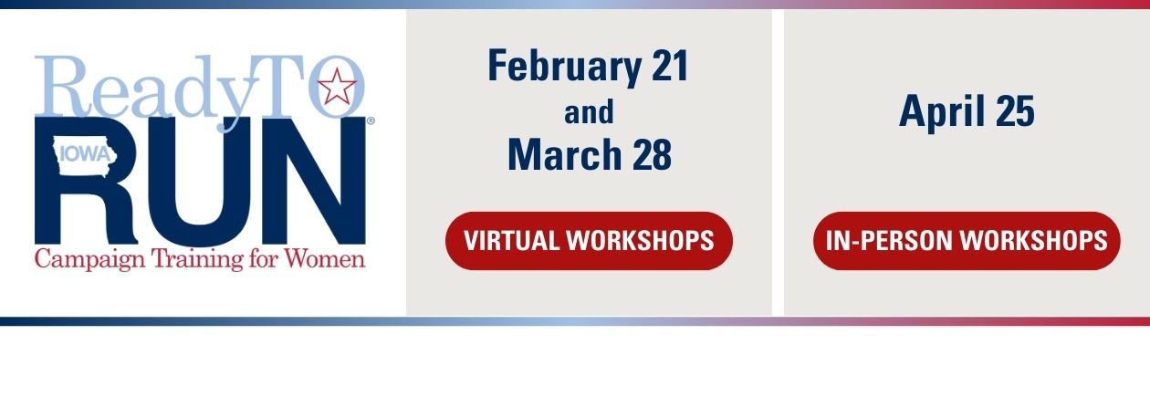 Registration for Feb. 21 Ready to Run Iowa workshops now open!