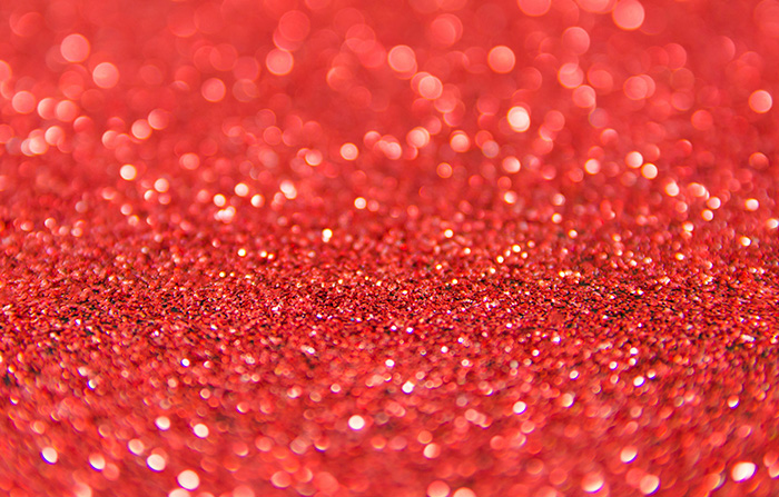 Glittery red background