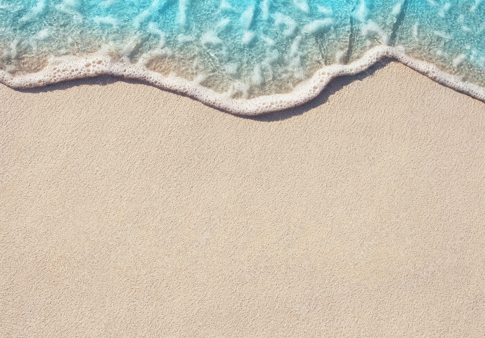 Stock image of sand at a beach.