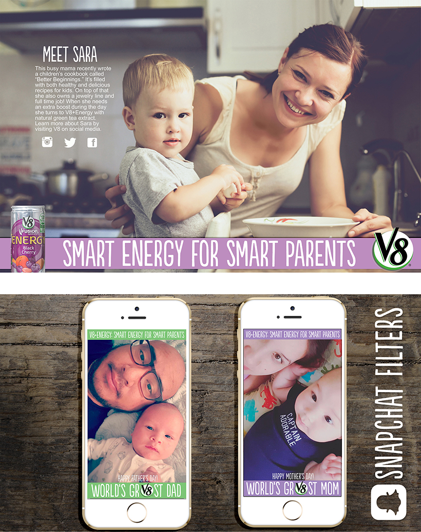 V8 Smart Energy for Smart Parents campaign
