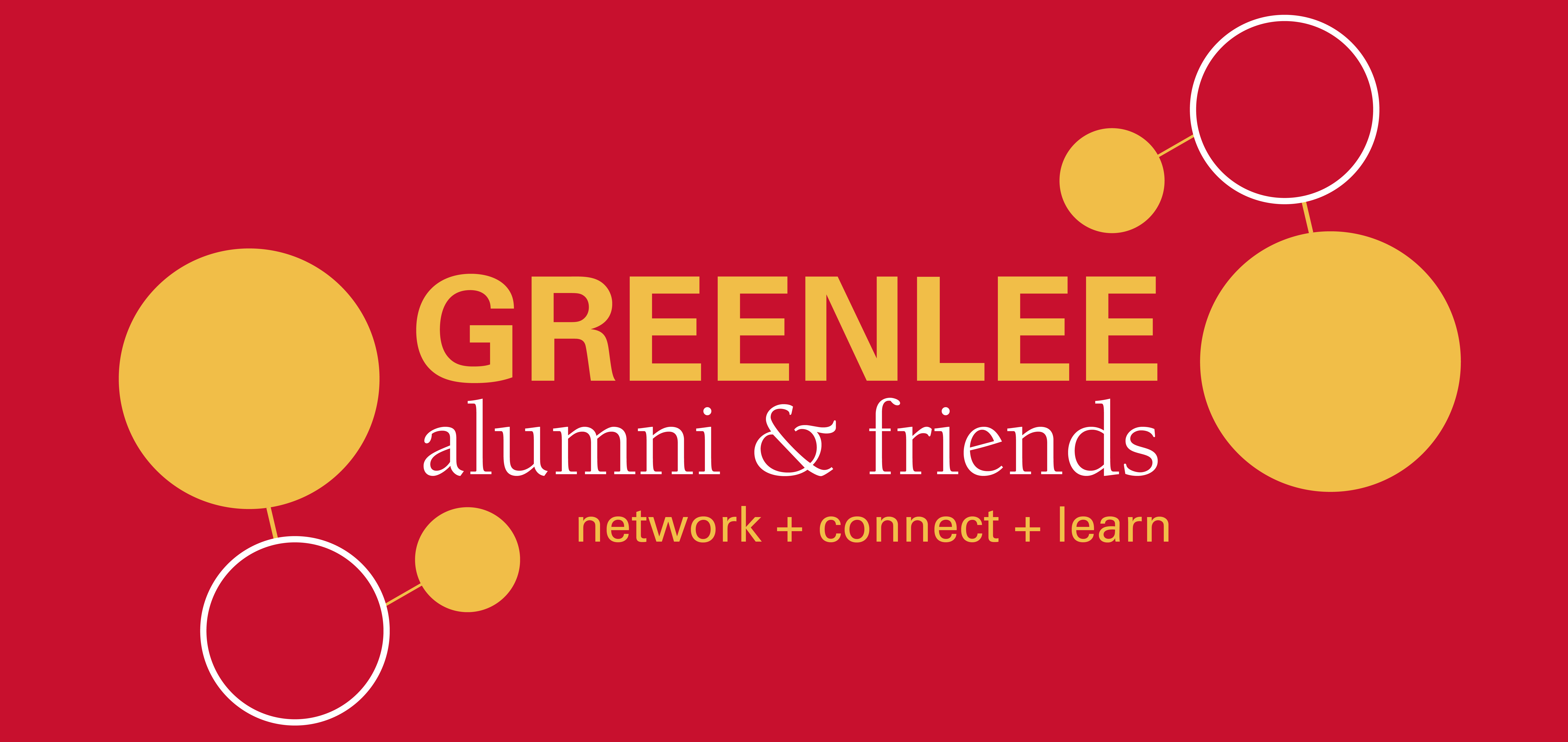 Greenlee Alumni and Friends graphic