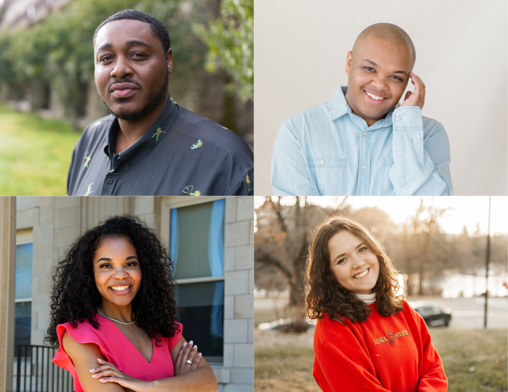 KTA diversity award winners: Ty Rushing Jay Stahl, Katiana Arnold, and Ella Slade