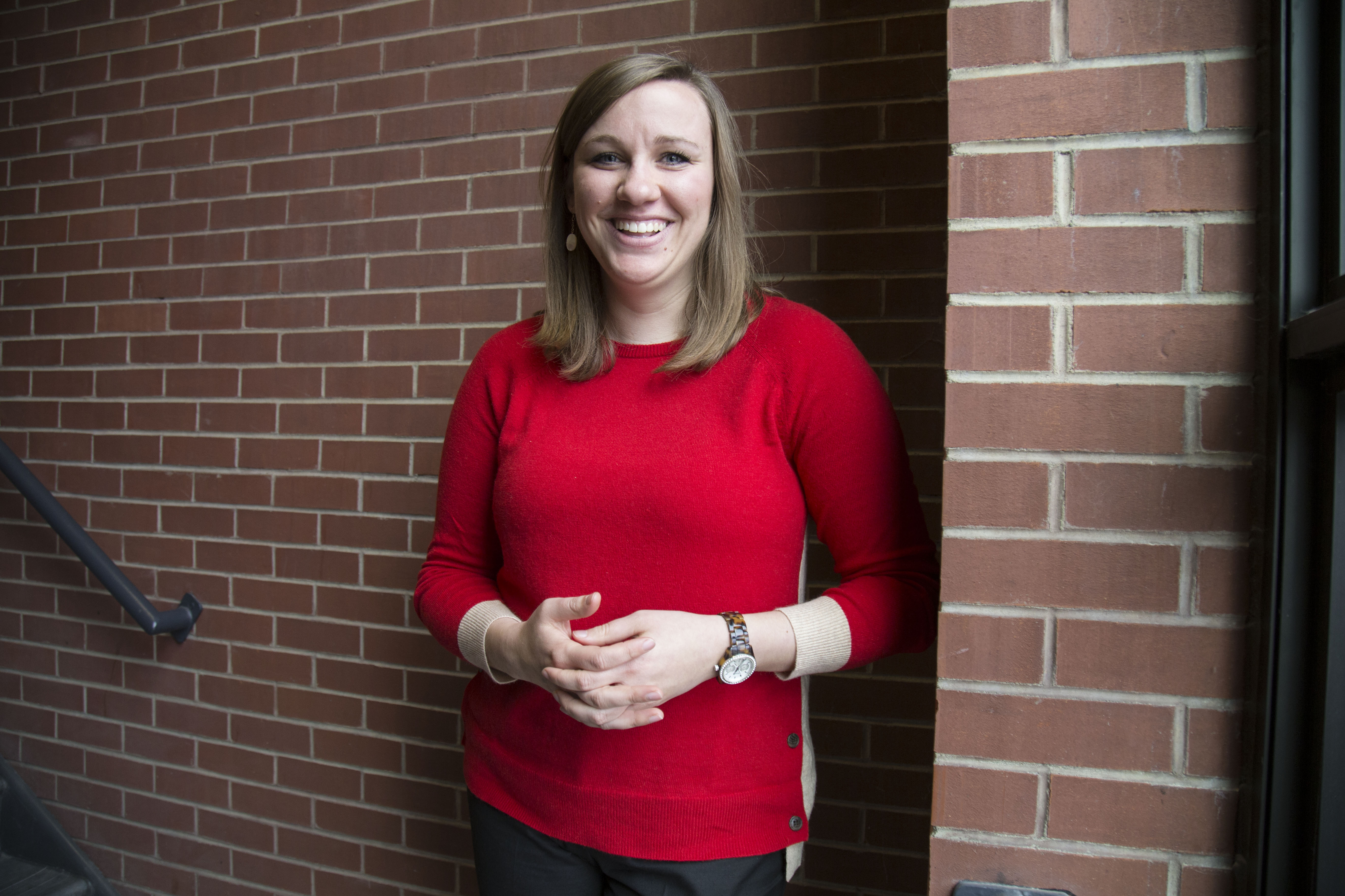 Alyssa Rutt joined the school as its program coordinator. Photo by Matt Wettengel