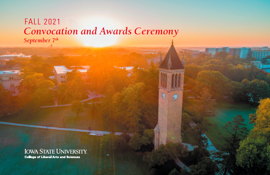 convocation and awards program cover