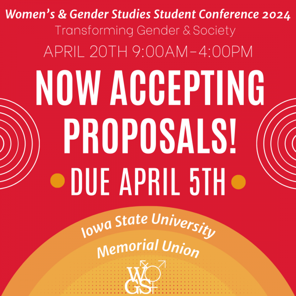 Now accepting proposals due April 5th.