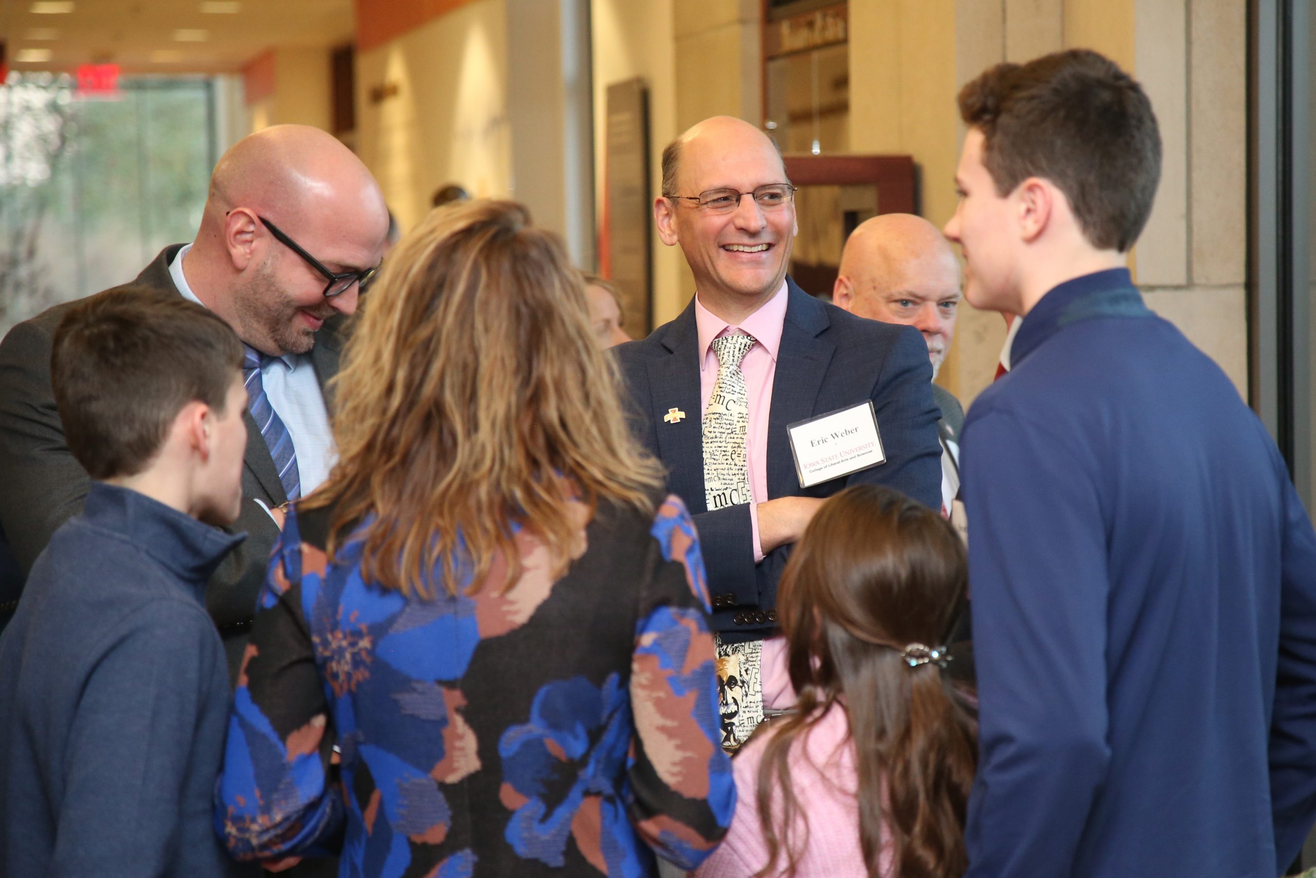 Eric Weber amongst guests at the 2023 LAS Alumni Honors and Awards Ceremony