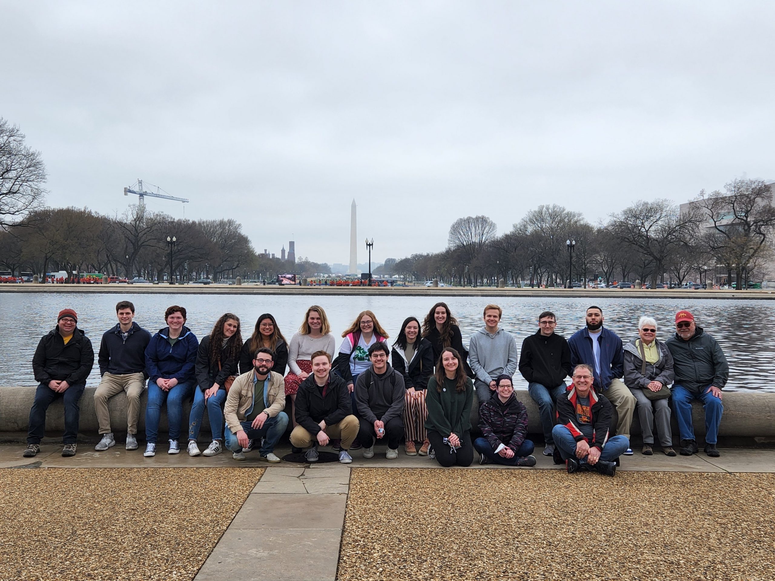 Iowa State students, faculty, and alumni traveled to Washington, D.C., for a spring break experiential learning course.