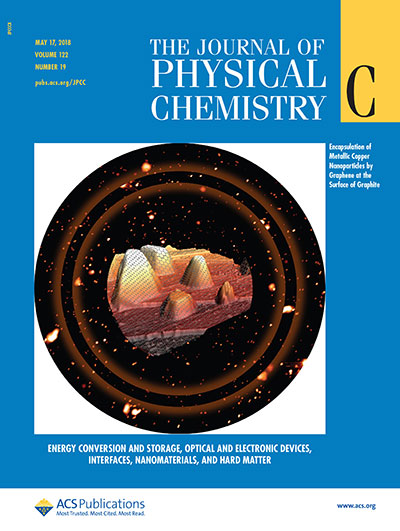 The cover of a the journal of physical chemistry.