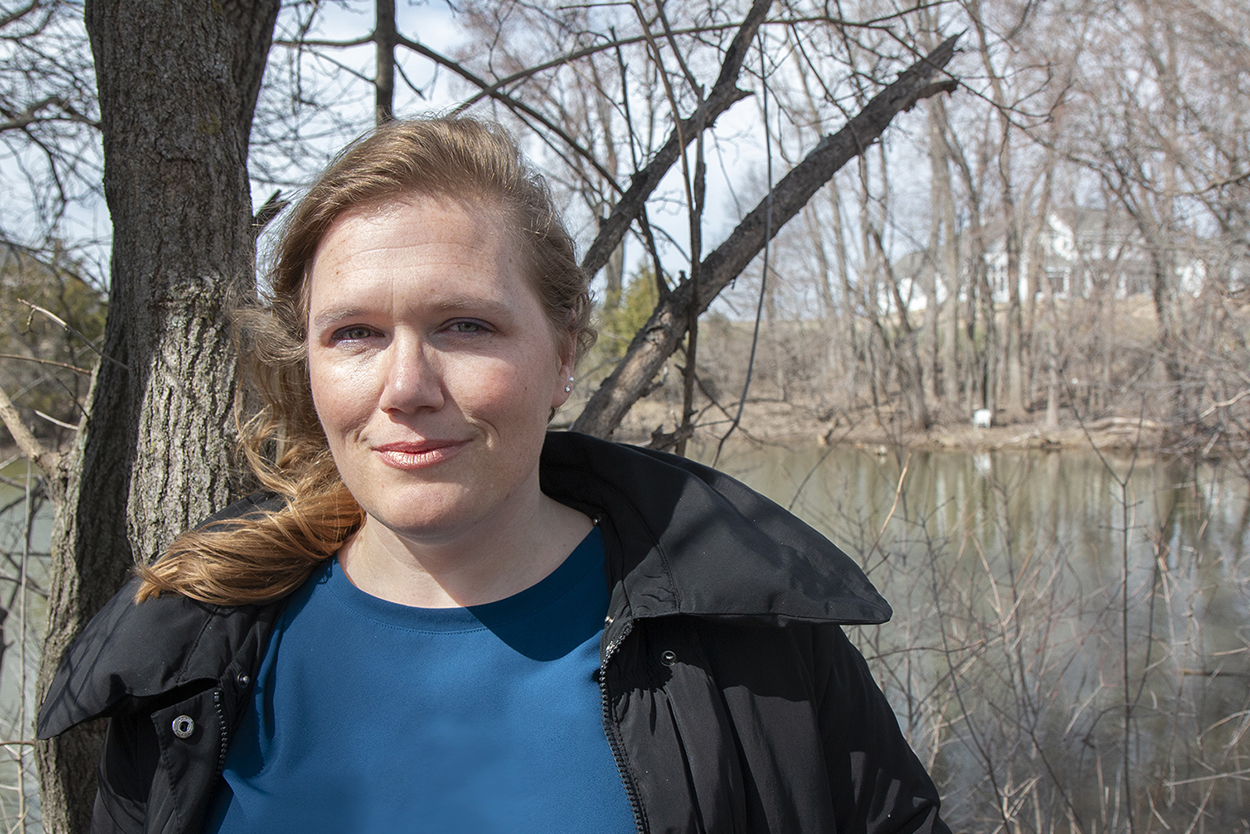 Dara Wald with water and trees in the background