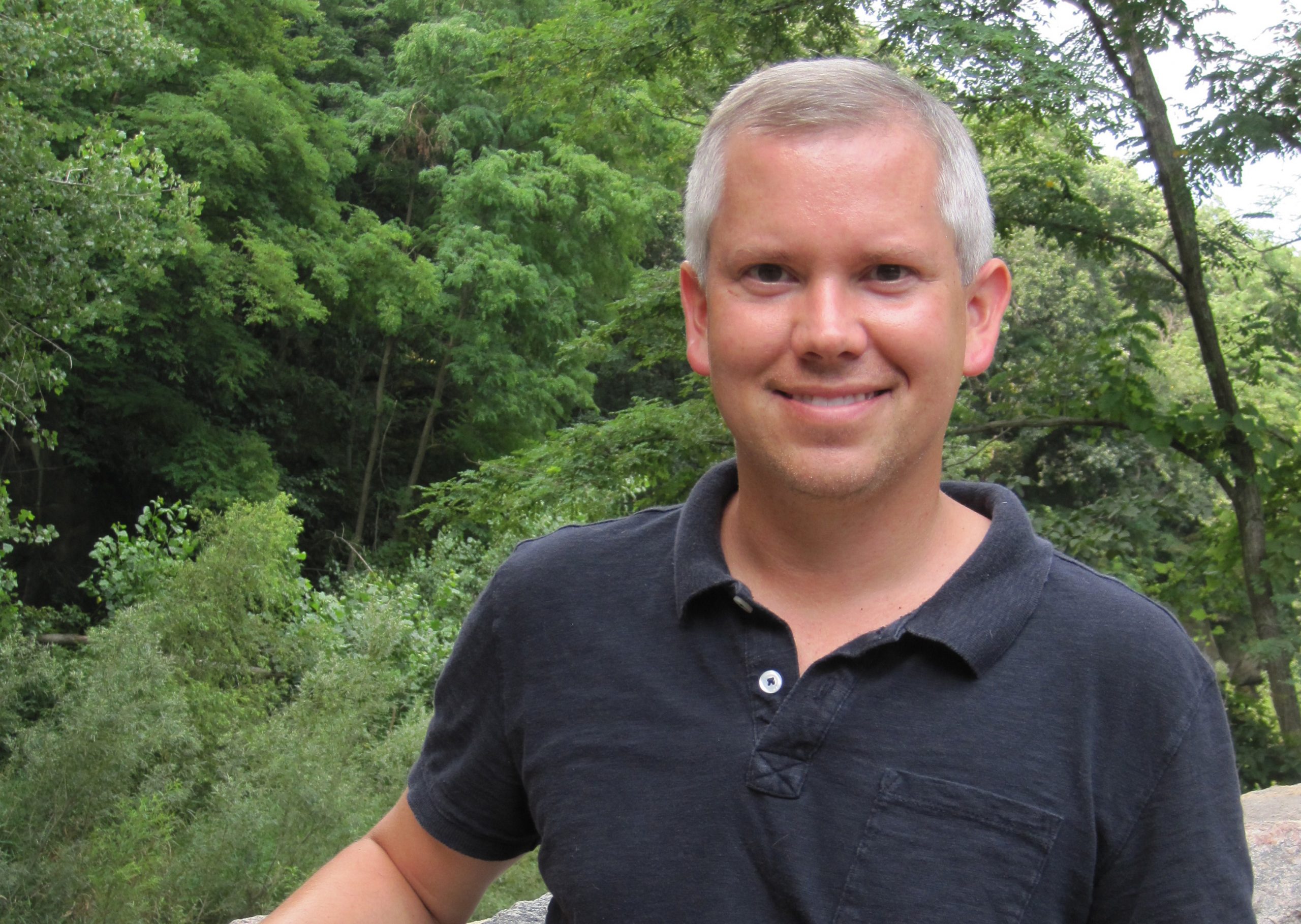 Matthew Hufford standing outdoors