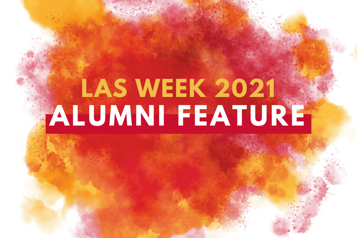 Decorative image, LAS Week 2021 Alumni Feature