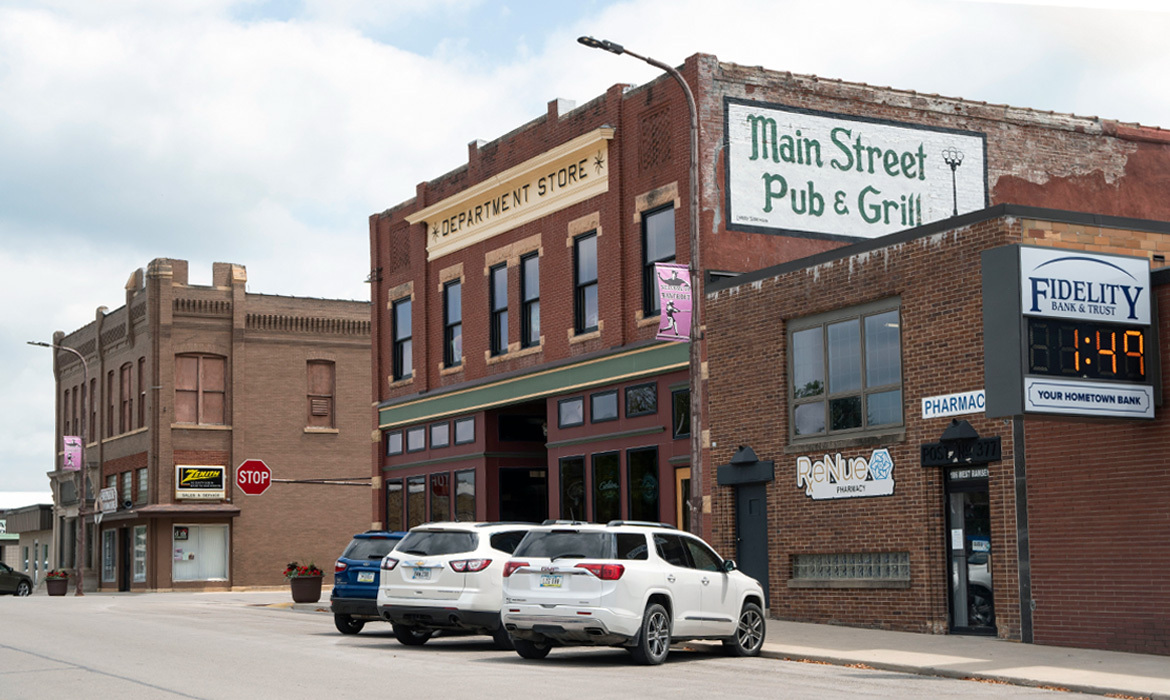 Downtown Bancroft, Iowa