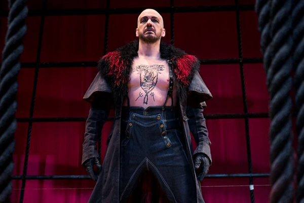 Wayne Tigges performs on stage in "The Flying Dutchman."