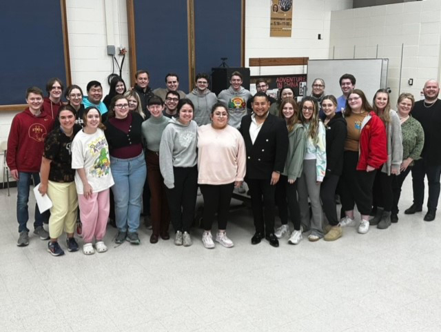Tenor Mario Mario Arévalo made a special visit to Ames, inspiring Iowa State music students.