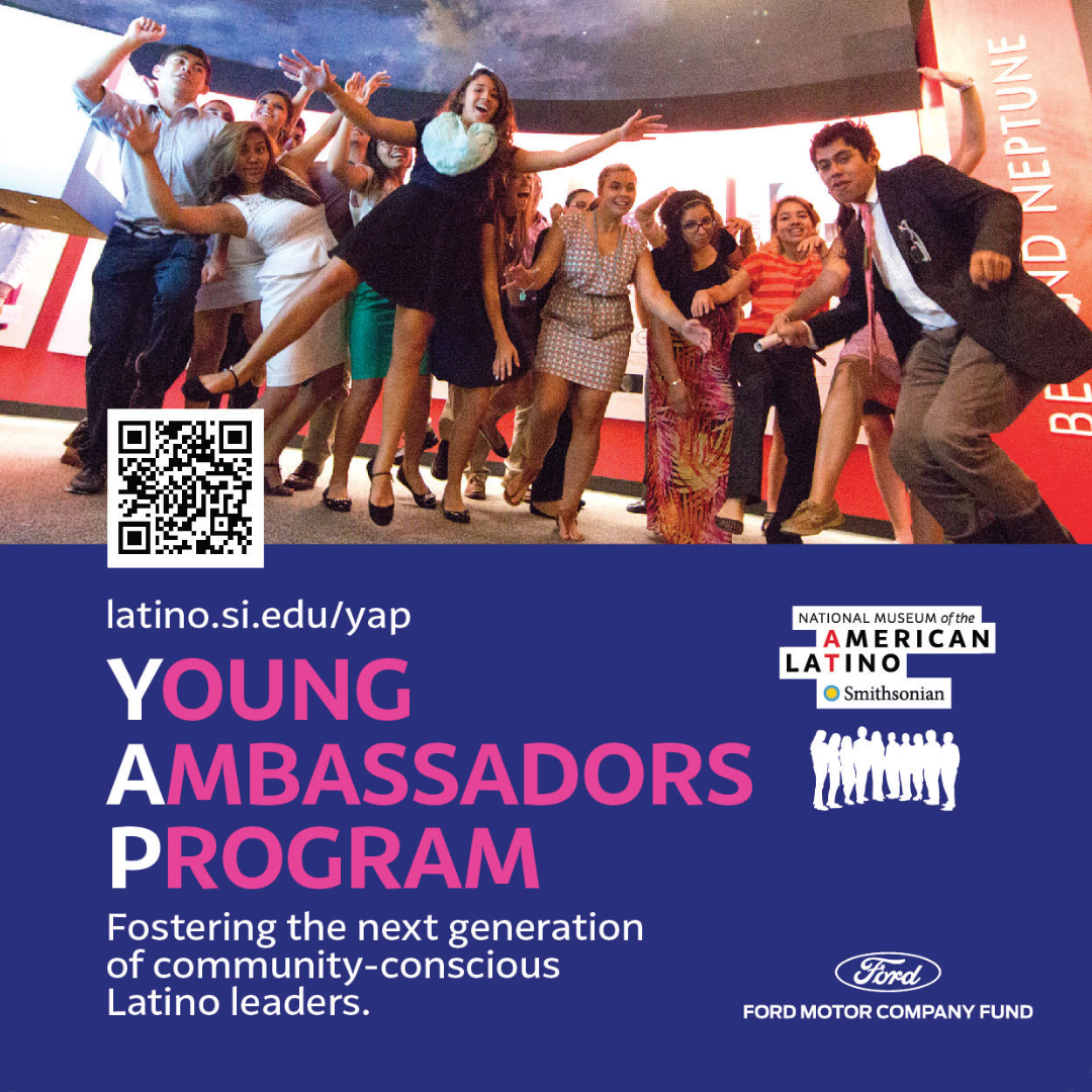 Flyer for the National Museum of the American Latino