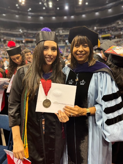 Anlis Mercado Rios at graduation