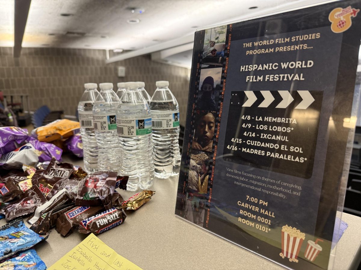 Snacks and refreshments at the Hispanic World Film Festival